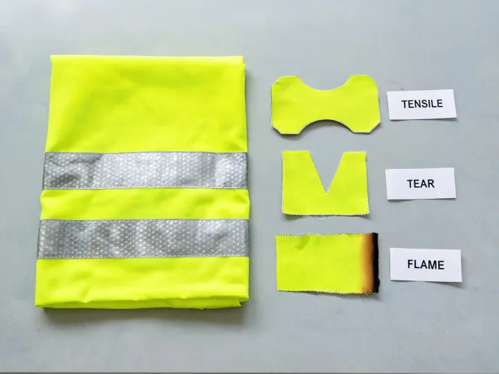 Protective industrial workwear textile